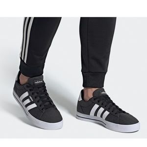 Adidas Daily 3.0 black canvas sneakers